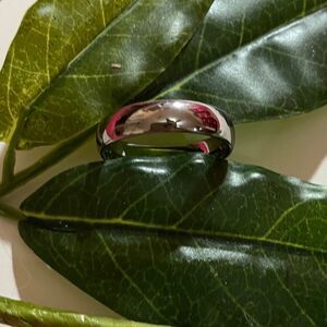 Men’s Ring Tungsten 6mm Band Ring size 13